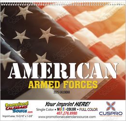 American Armed Forces Calendar, , Spiral