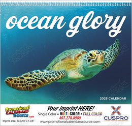 Ocean Glory Promotional Calendar  Spiral