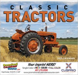 Classic Tractors Promotional Calendar 2024 Spiral