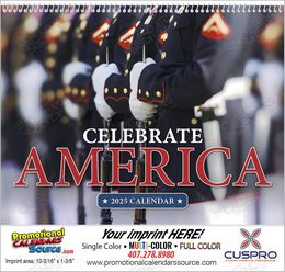 Celebrate America Promotional Calendar Spiral