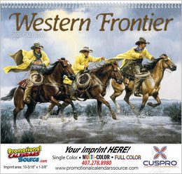 Western Frontier Spiral Calendar