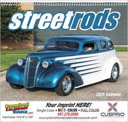 Street Rods - Promotional Calendar  Spiral