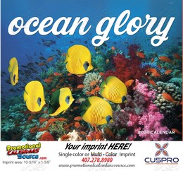 Ocean Glory Promotional Calendar  Stapled