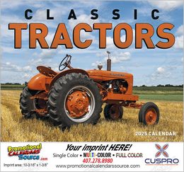 Classic Tractors Promotional Calendar, 2024, Stapled