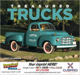 Treasured Trucks - Promotional Calendar, Stapled