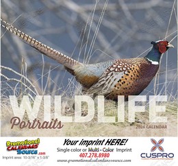 Wildlife Portraits Promotional Calendar  Stapled