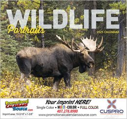 Wildlife Portraits Promotional Calendar  Stapled