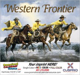 Western Frontier Calendar Stapled