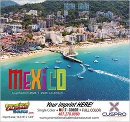 Mexico Promotional Calendar  Stapled