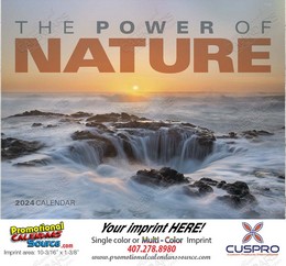 The Power of Nature Promotional Calendar  Stapled