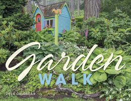 Gardens Theme Images Window-Ad Calendar, Stapled, Size 11x17