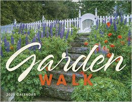 Garden Walk Wall Calendar, Window Ad