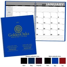 Desk Monthly Planner Calendar 9x11