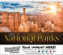 National Parks Wall Calendar  - Spiral