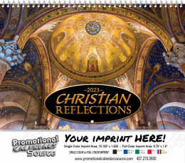 Christian Reflections Wall Calendar  - Spiral
