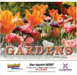 Gardens Promotional Calendar  - Stapled