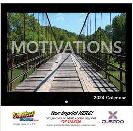 Motivations Promotional Calendar  - Stapled