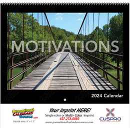 Motivations Promotional Wall Calendar  Spiral