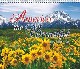 America The Beautiful High Quality Promotional Calendar - Spiral - 2026