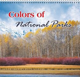 National Parks 3 Month View Scenic Calendar