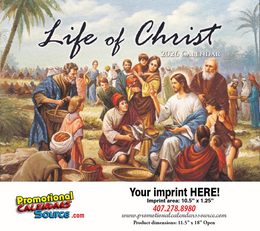Life of Chist Promotional Calendar - 2026 - Stapled