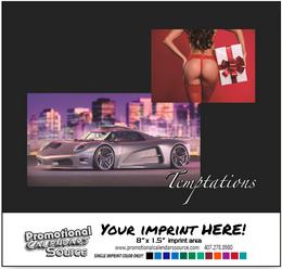 Girls and Cars Temptations Calendar - Spanish/English Bilingual