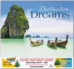 Destination Dreams Promotional Calendar  - Stapled