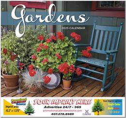 Gardens Promotional Calendar Stapled