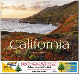 California Promotional Calendar  - Stapled