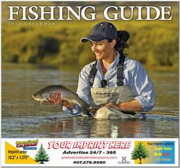 Fisherman’s Guide Promotional Calendar  - Stapled