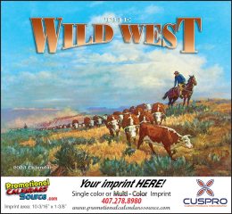 Art of the West Calendar, Stitch Binding