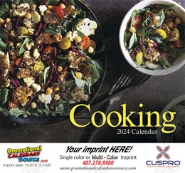 A Taste of Cooking Promotional Calendar  Stapled