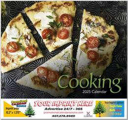 A Taste of Cooking Promotional Calendar  Stapled