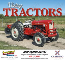 Legendary Tractors Promotional Wall Calendar  Stapled