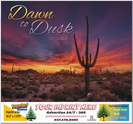 Dawn to Dusk Calendar  - Stapled