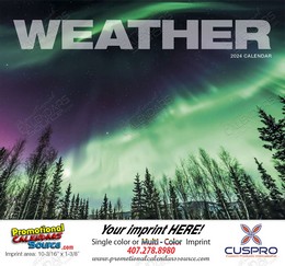 Weather Almanac Promotional Calendar  Stapled