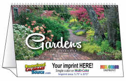 Gardens Promotional Desk Calendar 