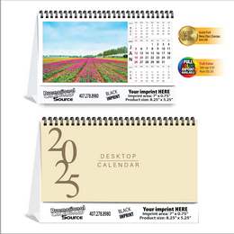 Gardens Views Tent Desk Calendar