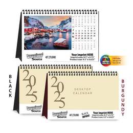 Scenic World Images Large Desk Tent Calendar 