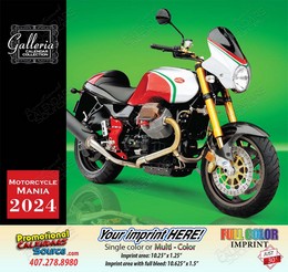 Exotic Motorcycle Mania Wall Calendar 