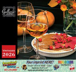 Vintages Wine and Vineyards Calendar 