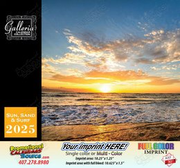 Beaches, Sun and Ocean Views Calendar 