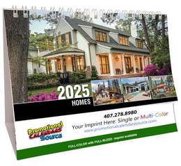 Stylish Homes Tent Desk Calendar 2025 