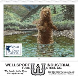 Larry Anderson Wildlife 2020 Calendar, Spiral