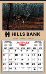 Large Full Apron Hanger Calendar Larry Anderson Wildlife 