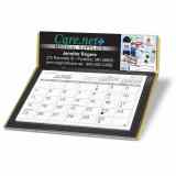 Imperial 4-Color Imprint Desk Calendar