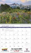 Scenic Inspirations Promotional Calendar open view 