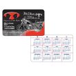 Custom printed Laminated Plastic Wallet Card 2104P calendar option P