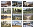 Wildlife Art Promotional Calendar 2024