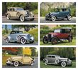Antique Cars Jumbo Promotional Calendar 2024